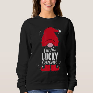 Lucky Gnome Matching Family Group Christmas Party  Sweatshirt