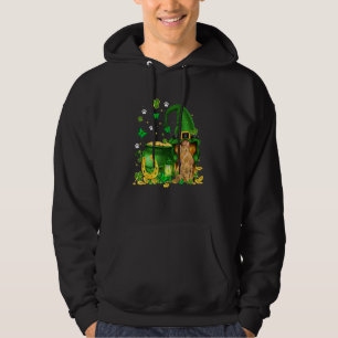 Lucky Gnome U2013 Gnome Hug Oriental Cat St Patric Hoodie