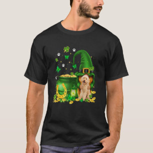 Lucky Gnome U2013 Gnome Hug Poodle Dog St Patricks T-Shirt