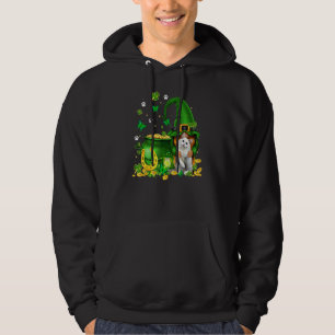 Lucky Gnome U2013 Gnome Hug Ragdoll Cat St Patrick Hoodie