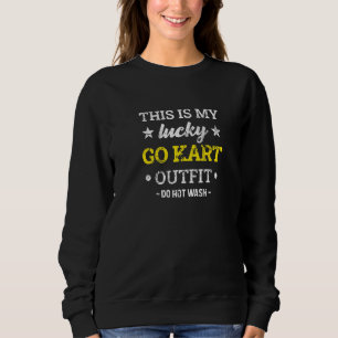 Lucky Go Kart Outfit Karting Race Kart Go Kart Sweatshirt
