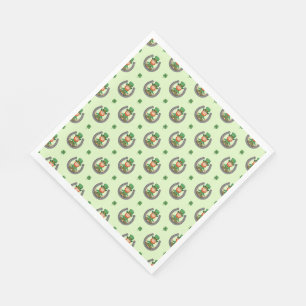 Lucky Green Vibes Napkin
