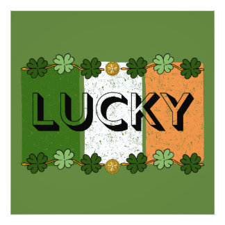 Lucky, Happy St. Patrick Day Photo Print