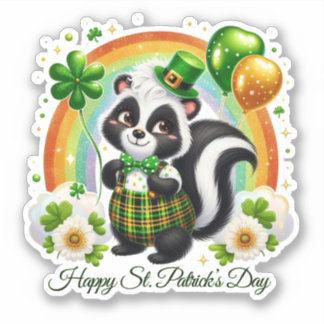 Lucky Happy St. Patrick’s Day Sticker