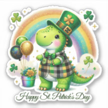 Lucky Happy St. Patrick’s Day Sticker