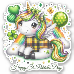 Lucky Happy St. Patrick’s Day Sticker