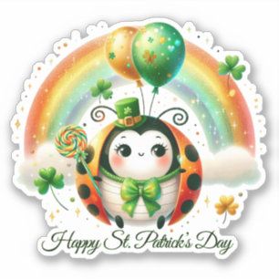 Lucky Happy St. Patrick’s Day Sticker