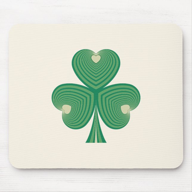 Lucky Hearts Mouse Pad (Front)
