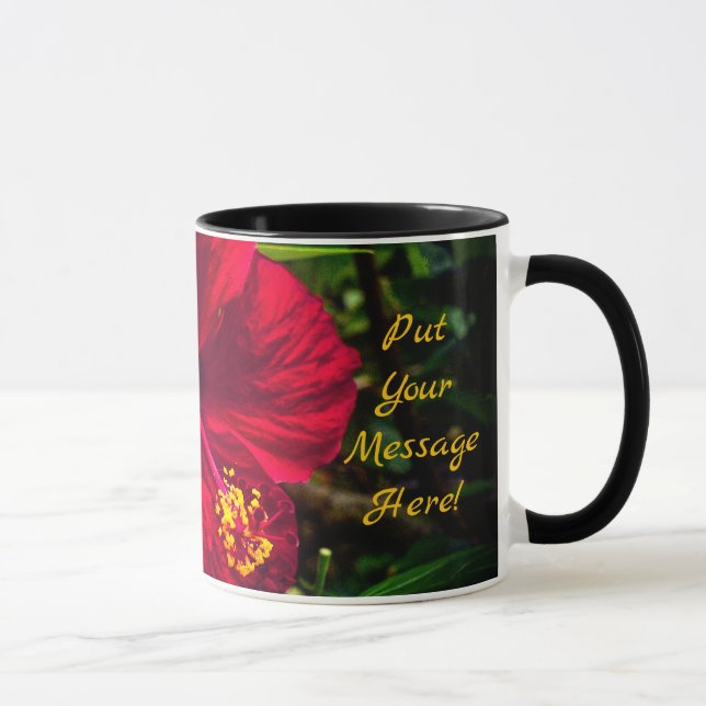 Lucky Hibiscus Mug (Right)