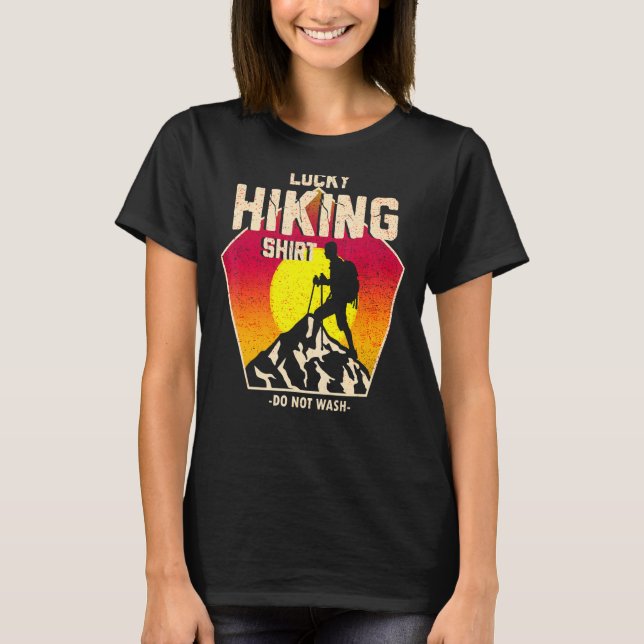 Lucky Hiking 4 T-Shirt (Front)