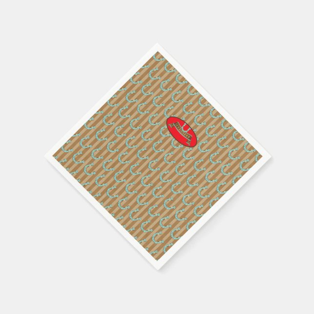 Lucky Hoof - Paper Napkins (Corner)