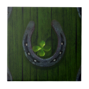 lucky horeshoe tile