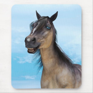 Lucky Horse Mouse Pad