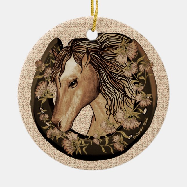 Lucky Horse  ornament (Front)
