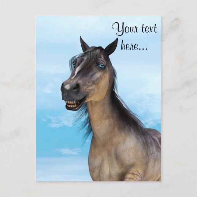 Lucky Horse Postcard (Front)