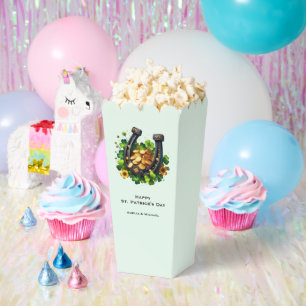 Lucky Horseshoe and Gold Coins St. Patrick's Day Favour Box