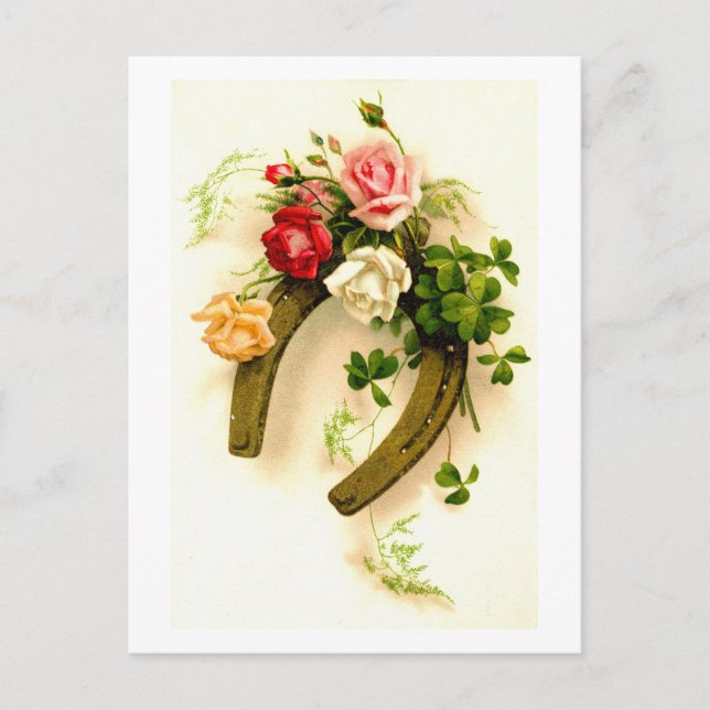 Lucky Horseshoe Postcard (Front)