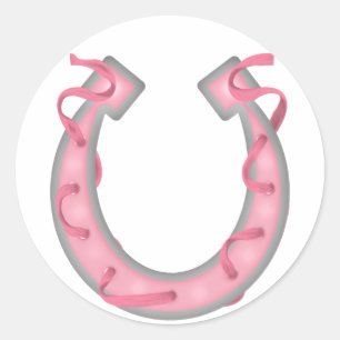 Lucky Horseshoe - SRF Classic Round Sticker