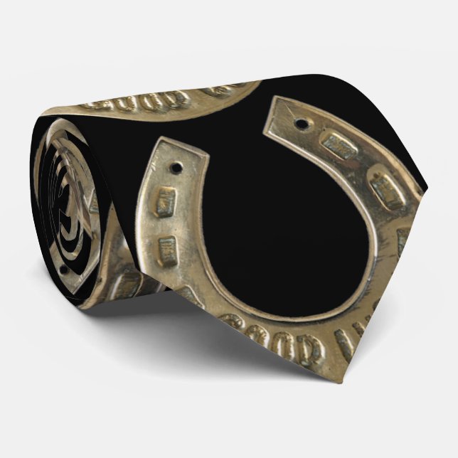 Lucky horseshoe tie (Rolled)