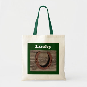 Lucky Horseshoe Tote Bag