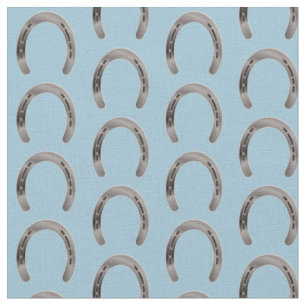 Lucky Horseshoes Fabric