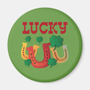 Lucky Horseshoes Magnet