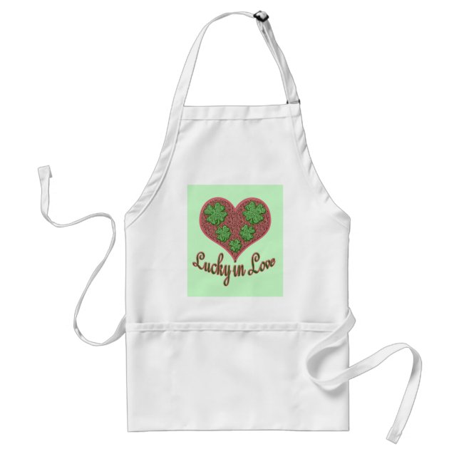 Lucky in Love Apron (Front)