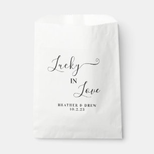 Lucky In Love Lottery Scratcher Wedding Favour Bag