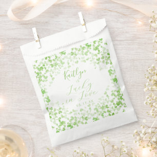 Lucky In Love St. Patrick's Day Bridal Shower Favour Bag