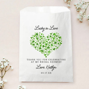 Lucky In Love St. Patrick's Day Bridal Shower Favour Bag