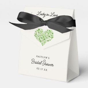 Lucky In Love St. Patrick's Day Bridal Shower Favour Box