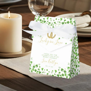 Lucky In Love St. Patrick's Day Bridal Shower Favour Box