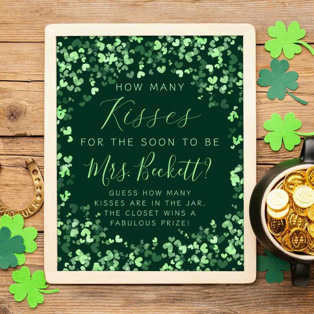 Lucky In Love St. Patrick's Day Bridal Shower Game Poster (Creator Uploaded)