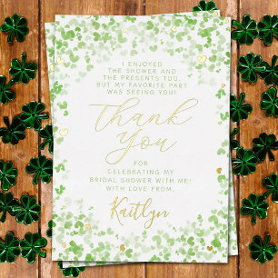 Lucky In Love St. Patrick's Day Bridal Shower Real