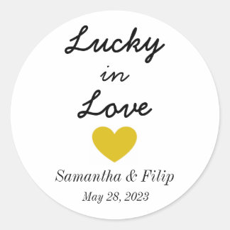 Lucky in Love Sticker