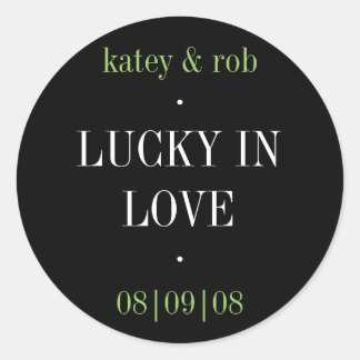 Lucky in Love Sticker