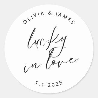 Lucky In Love Stickers