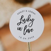 Lucky In Love Wedding Lottery Favour