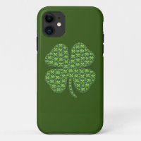 Lucky Irish Clover Dark Green