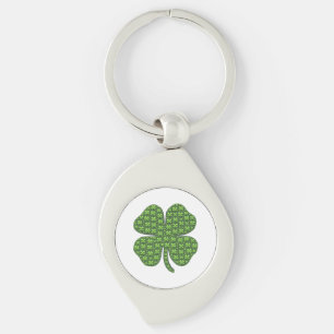 Lucky Irish Clover Key Ring