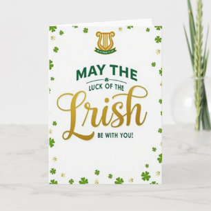 Lucky Irish Greeting Card
