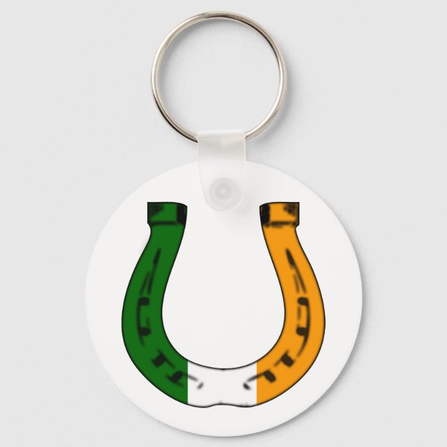 lucky irish horseshoe key ring (Front)