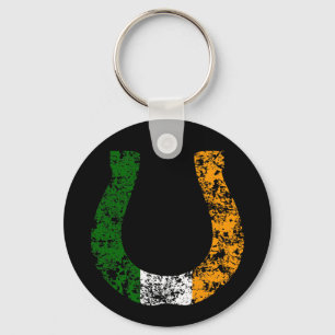 lucky irish horseshoe key ring