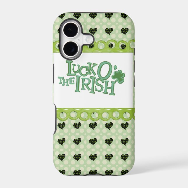 Lucky Irish iPhone Case (Back)