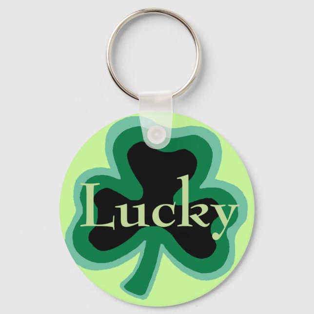 Lucky Irish Key Ring (Front)