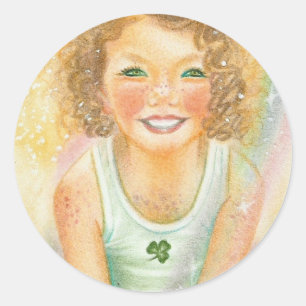 Lucky Irish Leprachaun  Sticker