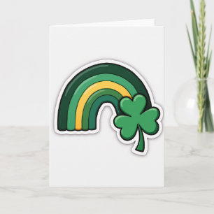 Lucky Irish Rainbow Card