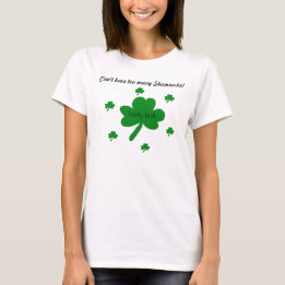 Lucky Irish Shamrocks T-Shirt