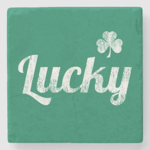 Lucky Irish Stone Coaster