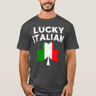 Lucky Italian St Patricks Day  Irish Italy T-Shirt